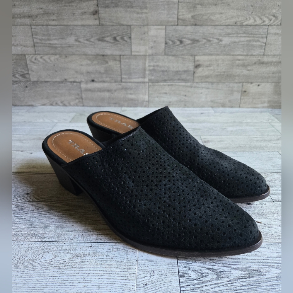 Trask Teresa Perforated Mules